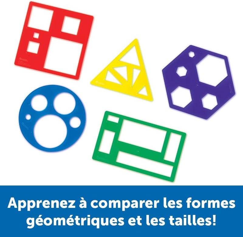 Learning Resources Primary Shapes Template Set - Image 2